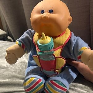 Doll with Blue Outfit